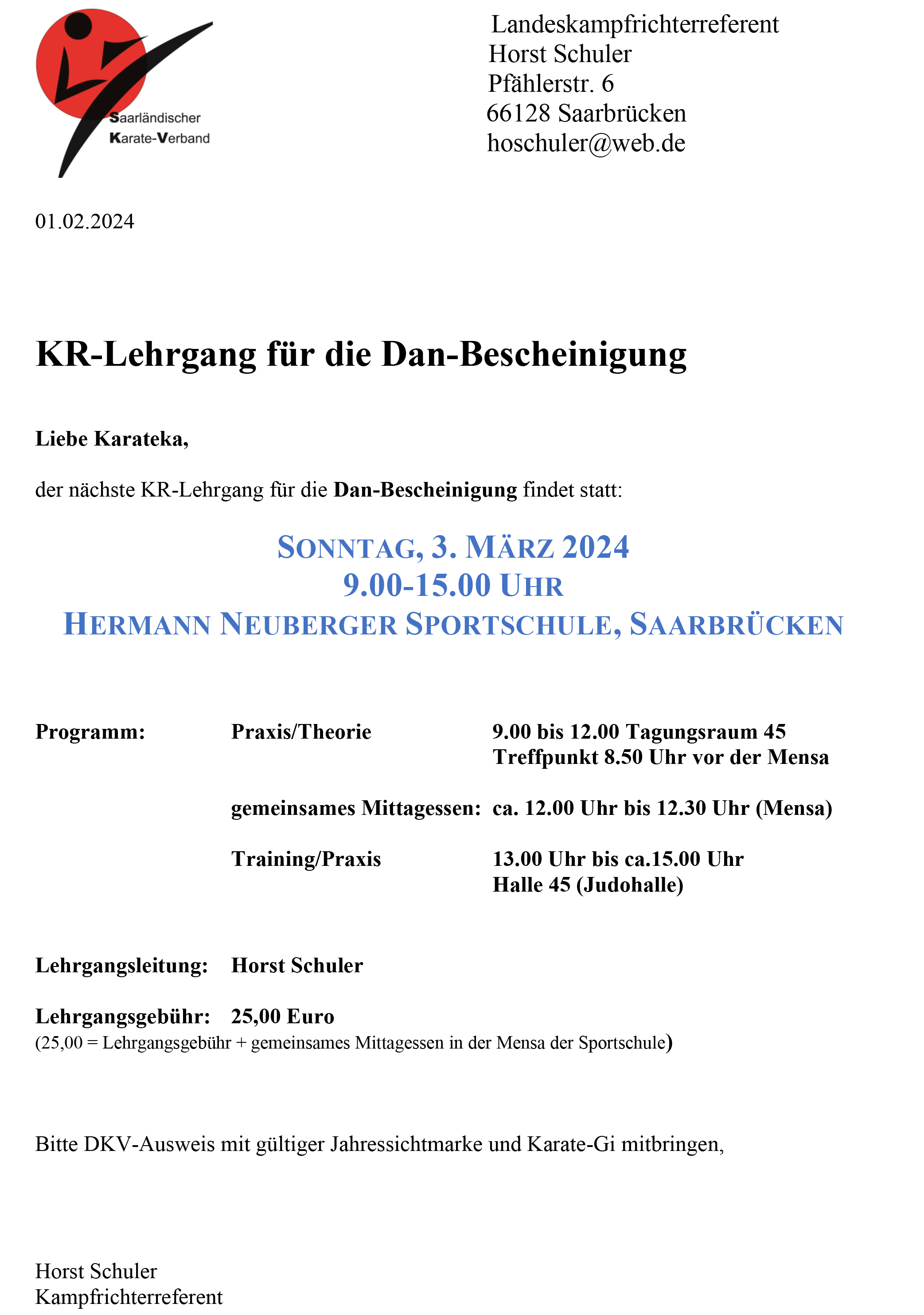 2024 3 3 Kampfrichterlehrgang fur Dananwarter