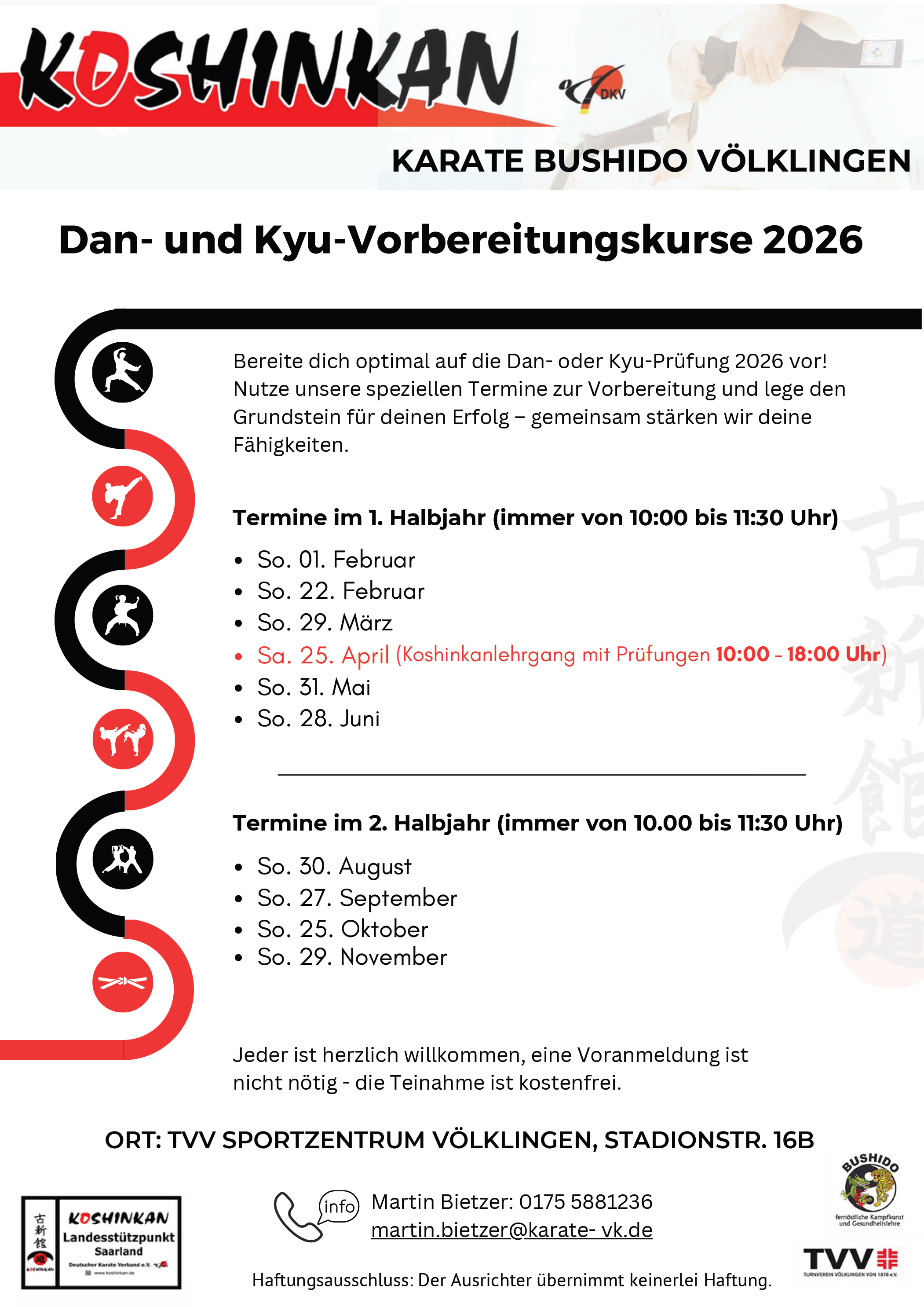 DAN Kyu Vorbereitungskurse 2026 1